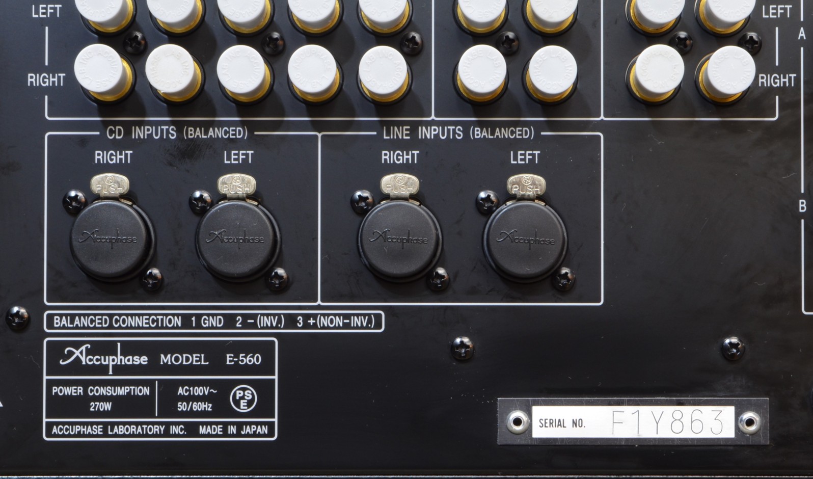 ����ʡ�Accuphase E-560(��Ȣ�ʤ�)