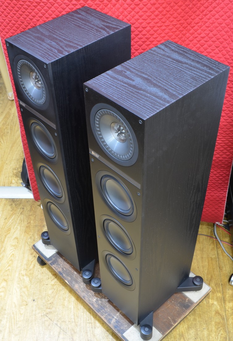 KEF Q500 BL ペア トールスピーカー ブラック アバック横浜】KEF new Qシリーズ。いよいよ「音のブラック