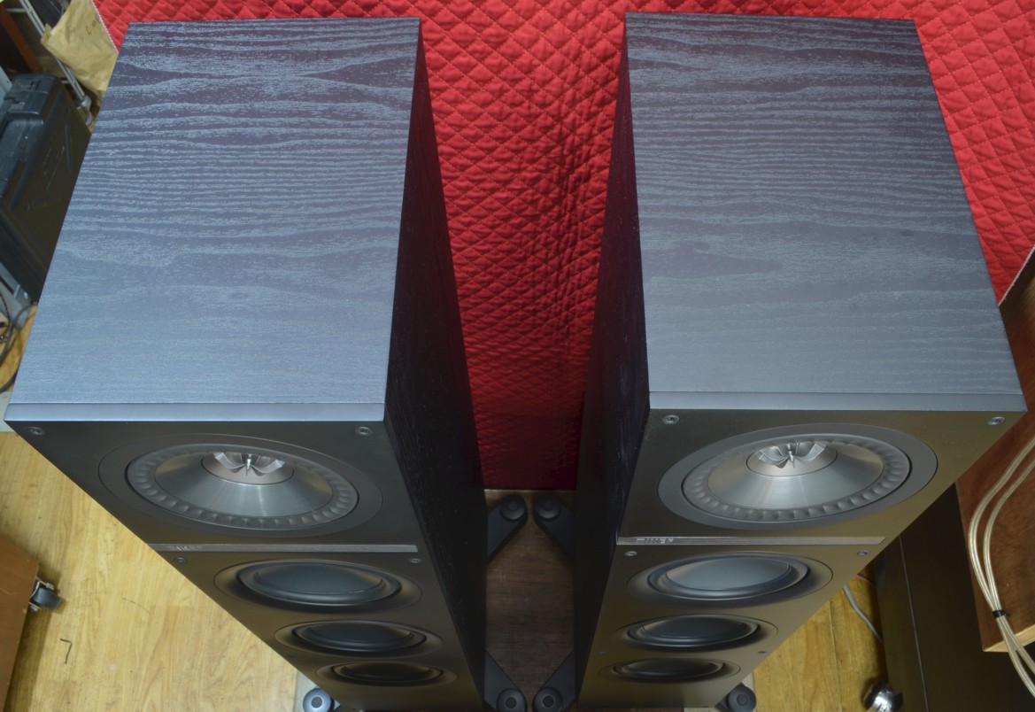 KEF Q500 BL ペア トールスピーカー ブラック アバック横浜】KEF new Qシリーズ。いよいよ「音のブラック