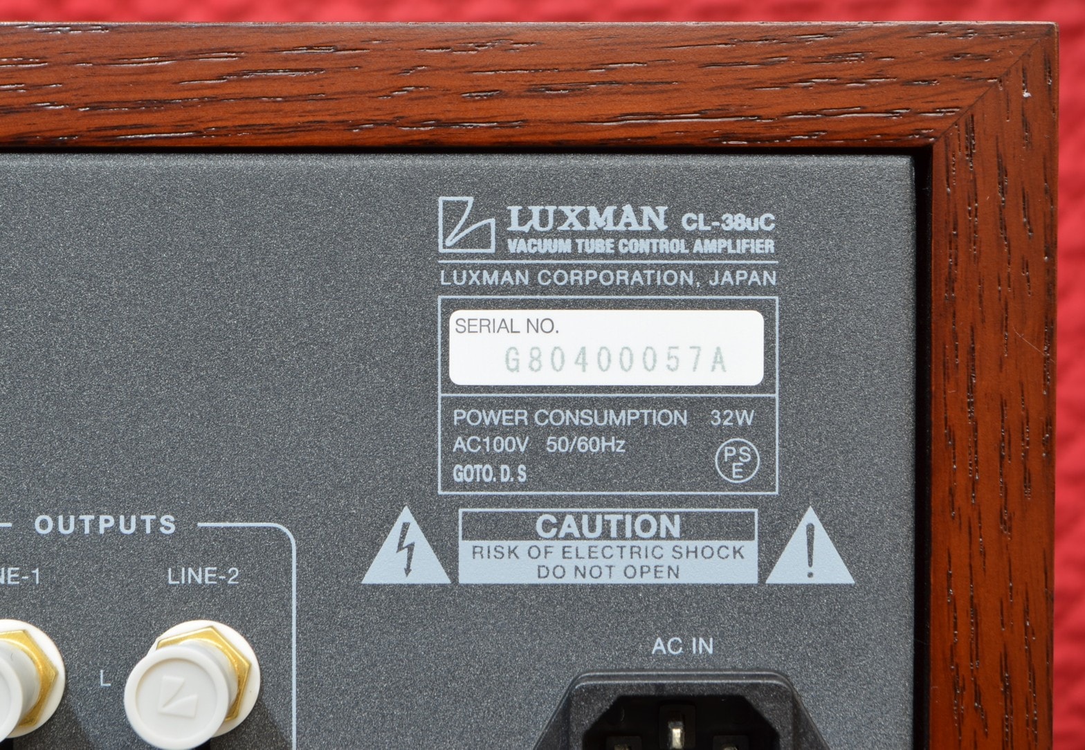 Ÿ���ʡ�LUXMAN CL-38uC(��Ȣ����)(�����ɥץꥢ���)