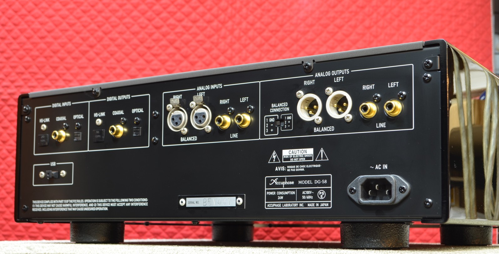 ����ʡ�Accuphase DG-58(��Ȣ����)(��������)(B5Y441)