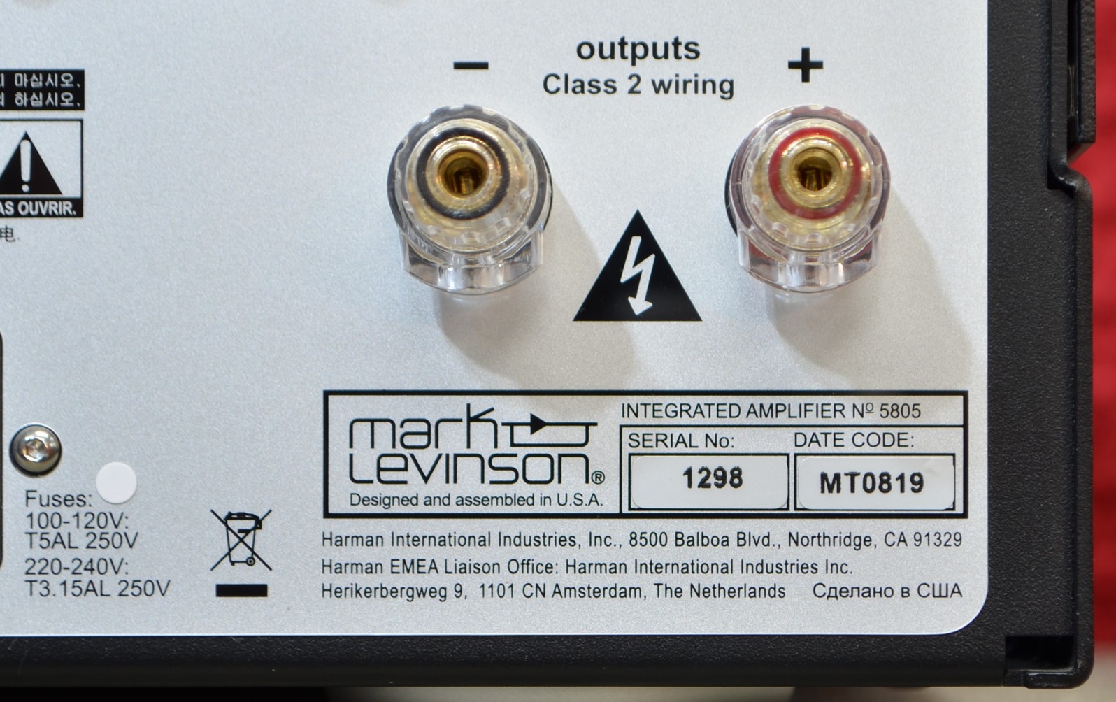 Ÿ���ʡ�Marklevinson No5805(��Ȣ����)(����ƥ��졼�ƥåɥ����)