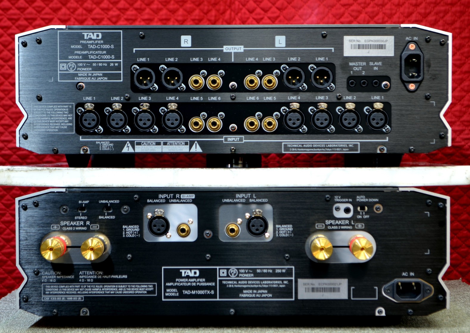 ����ʡ�TAD  TAD-C1000-S + TAC-M1000TX-S(��Ȣ����)(�ץꡦ�ѥ�Υ��å�����)