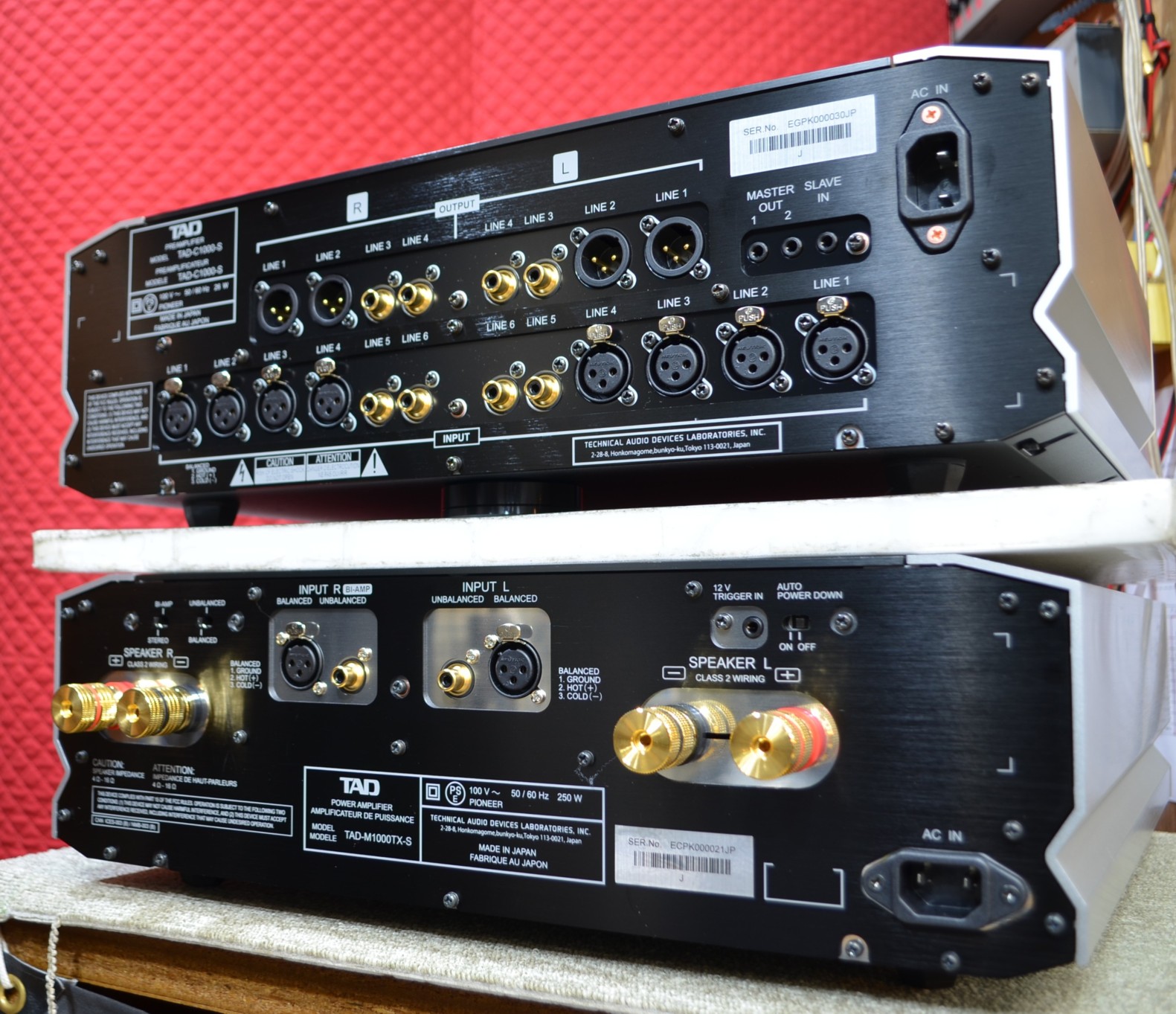 ����ʡ�TAD  TAD-C1000-S + TAC-M1000TX-S(��Ȣ����)(�ץꡦ�ѥ�Υ��å�����)