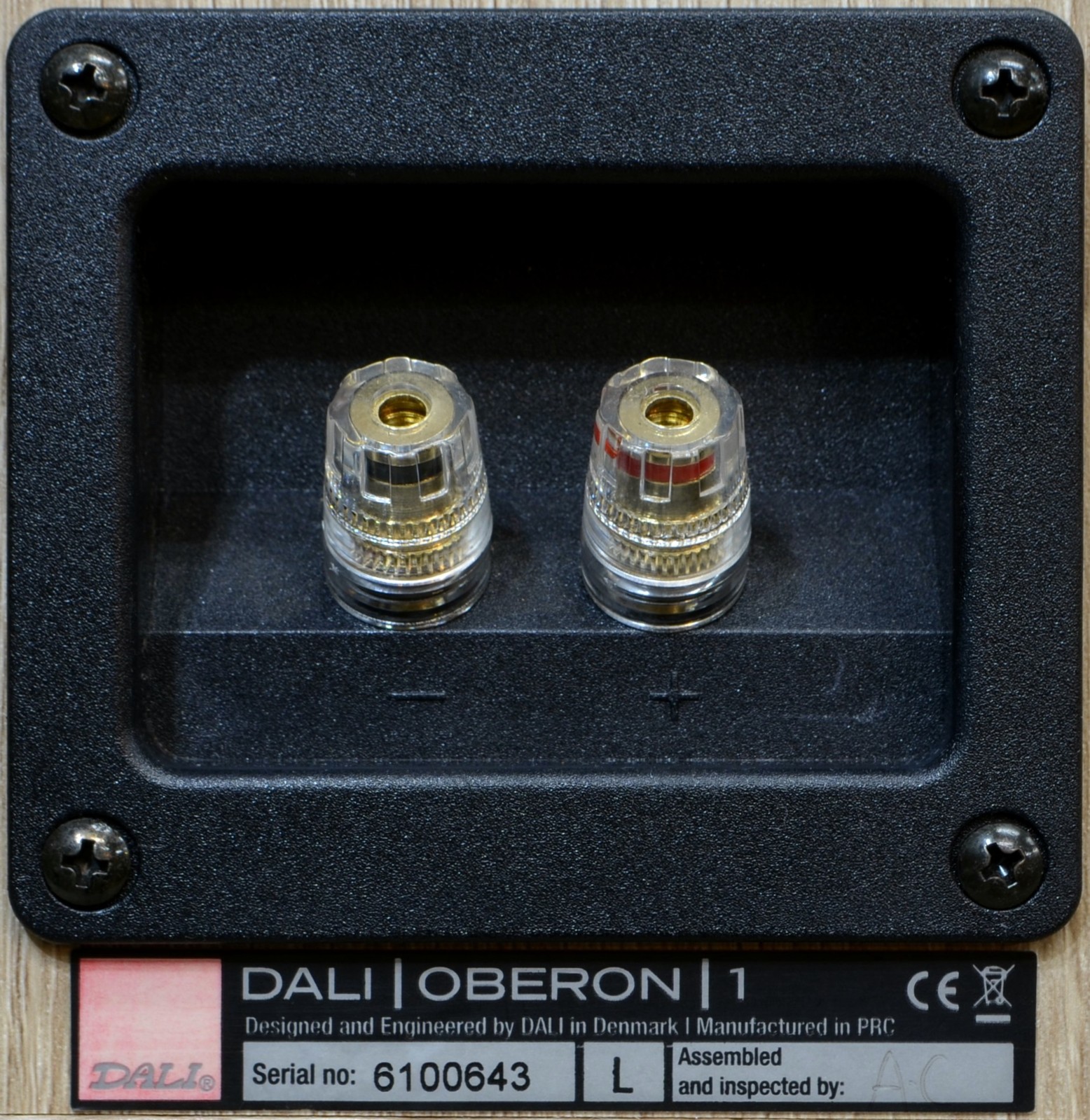 Ÿ���ʡ�DALI OBERON1(�饤�ȥ�����)