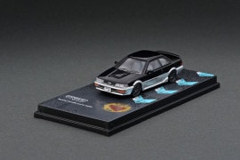 T64R-036-BLK 1/64 Toyota Corolla Levin AE92 Black / Grey