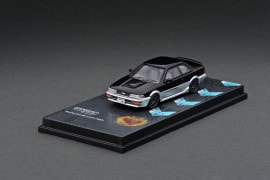 T64R-036-BLK　1/64 Toyota Corolla Levin AE92 Black / Grey