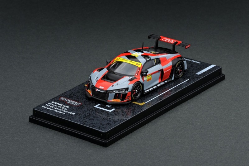 T64-007-MGP16EM　1/64　AUDI R8 LMS - FIA GT WORLD CUP 2016 EDO MORTARA -MACAU GP 2016