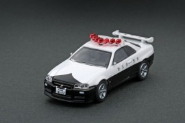 Greenlight 51134 1/64 Nissan GT-R Japanese Police Car