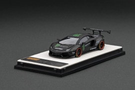 PGM-640402-2　1/64　LB LP700 Matte Black/Green (1/64 Scale）※フル開閉機能付