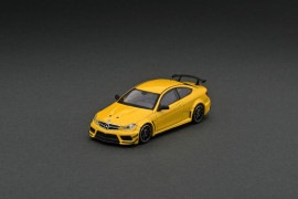 T64G-009-SB 1/64 Mercedes-Benz C 63 AMG Coupe Black Series Yellow Metallic