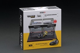 T64D-001-BM 1/64 Diorama - BMW Pitbox + BMW M6 GT3 Nurburgring 24h 2016
