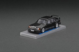 T64R-024-BK　1/64　 Mercedes-Benz 190E 2.5-16 Evolution Ⅱ 1990 Black Metallic ※コンテナBOX付