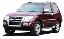 TK-MH002RM 1/18 2017 Mitsubishi Pajero V87 (3 Doors)Deep Red Mica