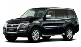 TK-MH004BK 1/18 2017 Mitsubishi Pajero V93 (5 Doors)Black Metallic
