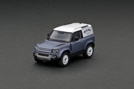 T64G-019-BL　1/64　Land Rover Defender 90　Matt Blue Grey