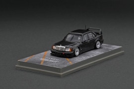 T64R-024-BK2　1/64　Mercedes-Benz 190 E 2.5-16 Evolution II Racing Version in Black Metallic