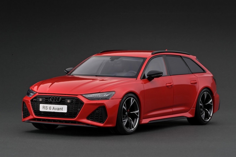 TK-KLW000102　1/18　2021 Audi RS6 C8 Avant Red