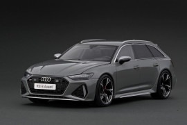 【再受注】　KILOWORKS　TK-KLW000103　1/18　2021 Audi RS6 C8 Avant Gray