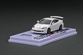 T64R-TL022-WH¡¡1/64¡¡Honda Integra Type-R DC5 MUGEN Championship White With Mugen metal oil can