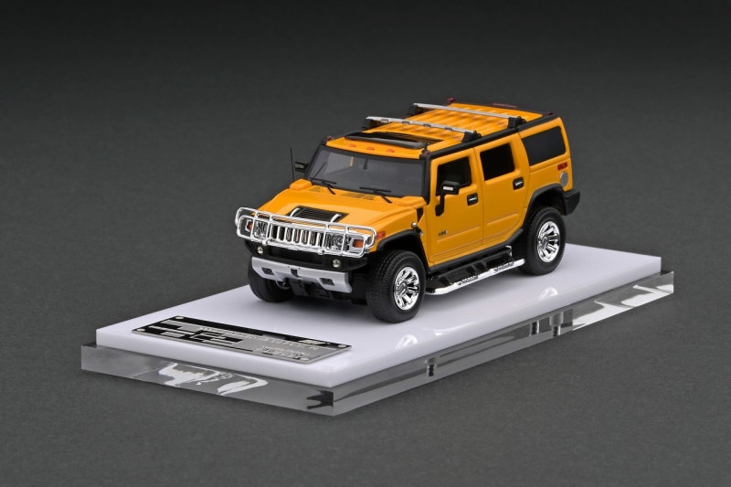 TK-MH6403AMY　1/64　2008 Hummer H2 SUV Metallic Yellow