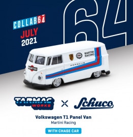 T64S-005-MAR¡¡1/64¡¡Volkswagen T1 Panel Van Martini Racing