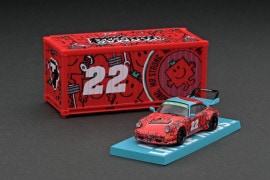 T64-037-MR¡¡1/64¡¡RWB 964 Mr. Men Little Miss Mr. Strong With Container