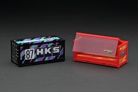 T64C-001-HKS　1/64　Set of 2 Containers HKS