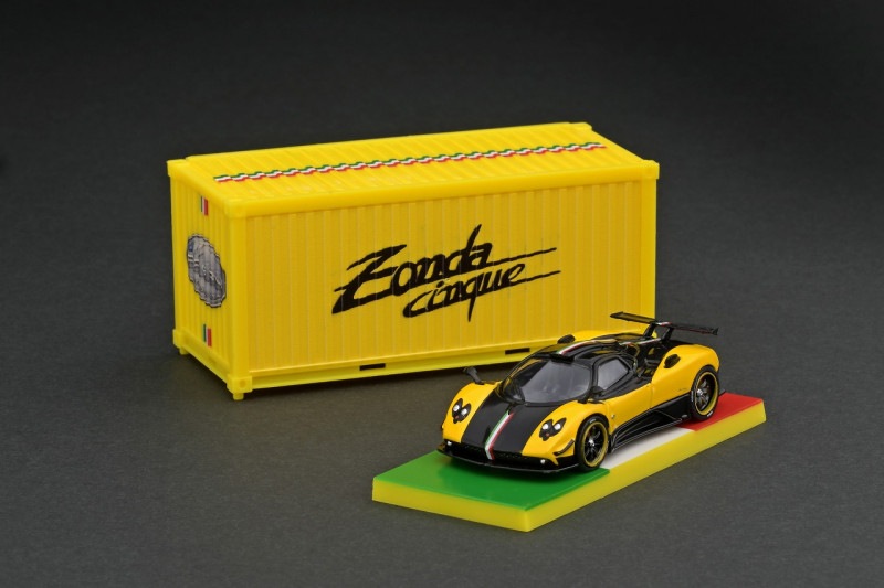 T64G-TL021-YL　1/64　Pagani　Zonda Cinque Giallo Limone Special　Edition