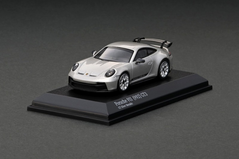 643061005　1/64　PORSCHE 911 GT3 (992) 2021 GT SILVER METALLIC