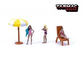 T64F-002-YL 1/64 Figures Beach Girls