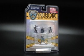 AD-76493MJ　1/64 Figure Set - Police Line