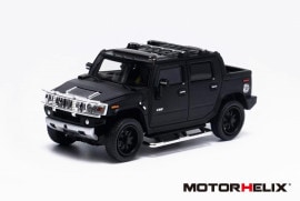 ★予約商品　MOTORHELIX　TK-MD6403BBM　1/64 Hummer H2-SUT　Matte Black