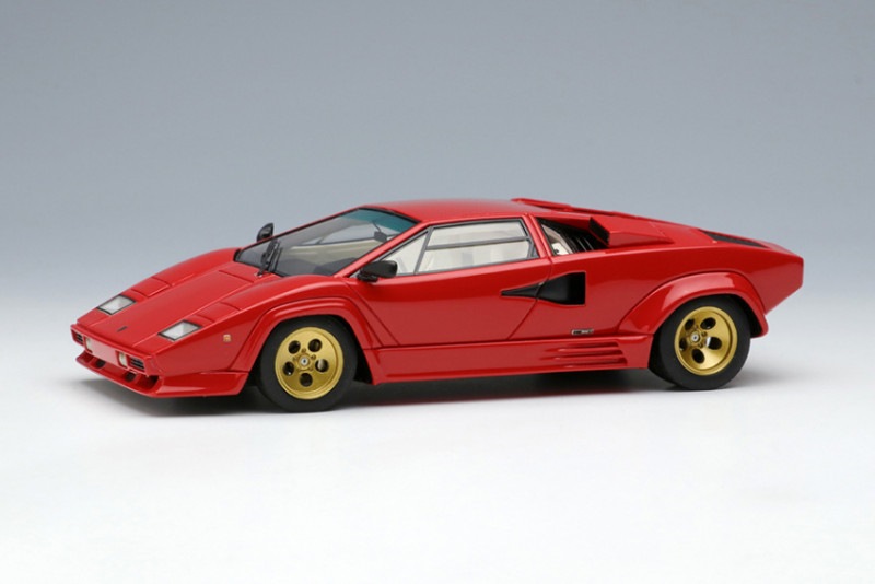 ★予約商品　MakeUp/EIDOLON　EM652A　1/43　Lamborghini Countach LP5000 QV 1988 レッド