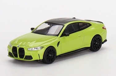 ★予約商品　MINI-GT　MGT00468-R　1/64 BMW M4 コンペティション (G82)  サンパウロイエロー (右ハンドル)