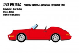 ★予約商品 VISION(ヴィジョン) VM166C 1/43 VM166 Porsche 911 (964) Speedstar Turbo look 1993 ガーズレッド