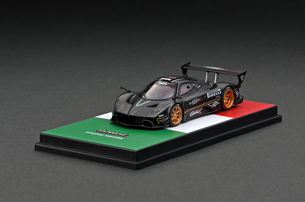 TARMACWORKS　T64G-TL015-NUR  1/64  Pagani Zonda R Nürburgring Lap Time Record Edition