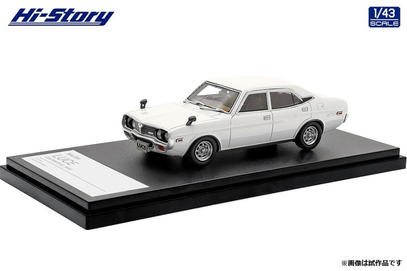 ★予約商品　 ハイストーリー    HS371WH 　 1/43    MAZDA LUCE CUSTOM GR Ⅱ (1972)  ホワイト