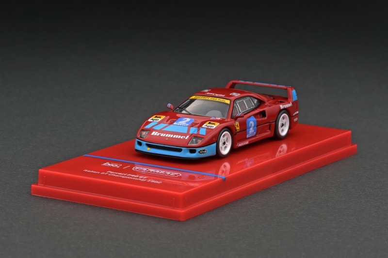 TARMACWORKS　T64-076-92IGT02　1/64　Ferrari F40 GT Italian GT Championship 1992