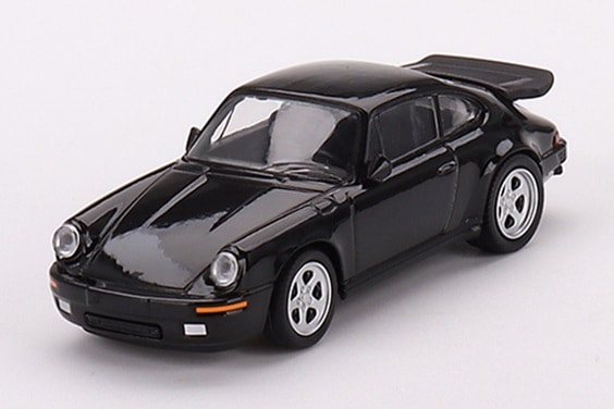 ★予約商品　MINI-GT　MGT00556-L　1/64　RUF CTR 1987 ブラック(左ハンドル)