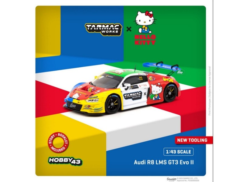 TARMACWORKS　T43-027-22MGP72　1/43　Audi R8 LMS GT3 Evo II Macau GT Cup 2022 Uno Racing