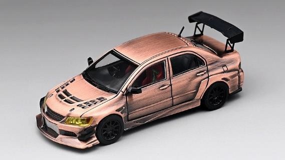 ★予約商品　CMモデル　CM64-EVOIX-19　1/64　Mitsubishi ランサー エボリューション IX ブロンズ