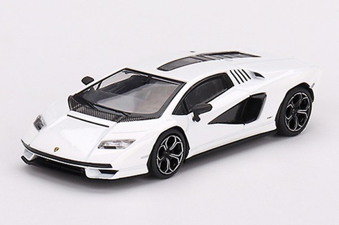 ★予約商品　MINI-GT　MGT00567-L　1/64　ランボルギーニ カウンタック LPI 800-4  Bianco Siderale(左ハンドル)