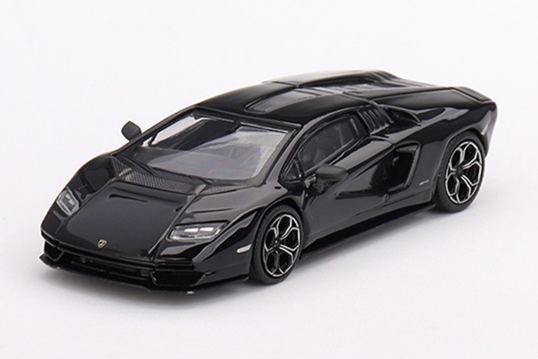 ★予約商品　MINI-GT　MGT00607-MJ　1/64　ランボルギーニ カウンタック LPI 800-4 Nero Maia (ブラック)