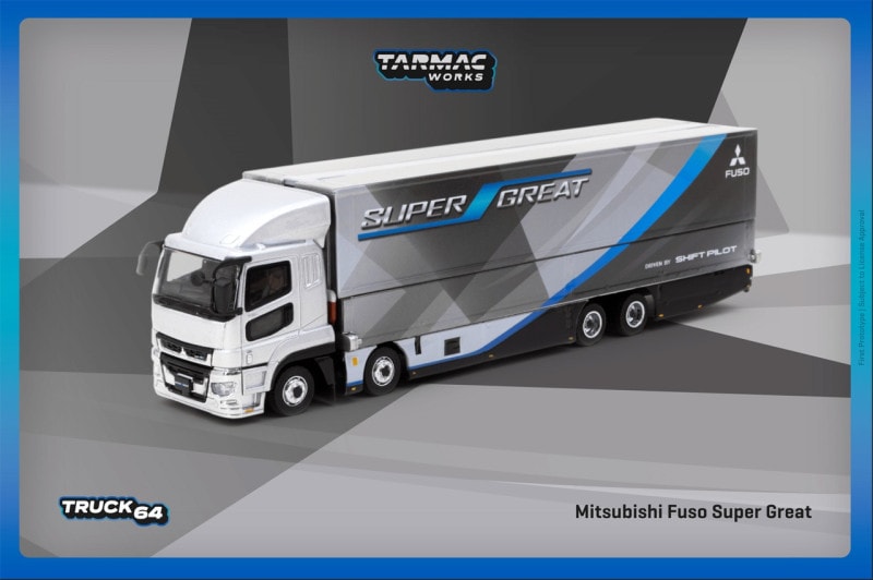 TARMACWORKS　T64T-TL001-FSG　1/64　Mitsubishi Fuso Super Great