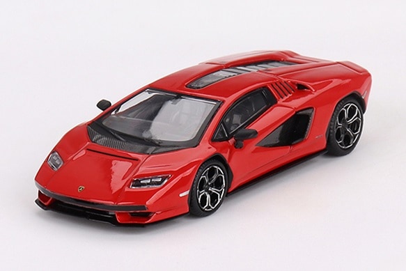 ★予約商品　MINI-GT　MGT00720-L　1/64　ランボルギーニ カウンタック LPI 800-4  Rosso Mars(左ハンドル)