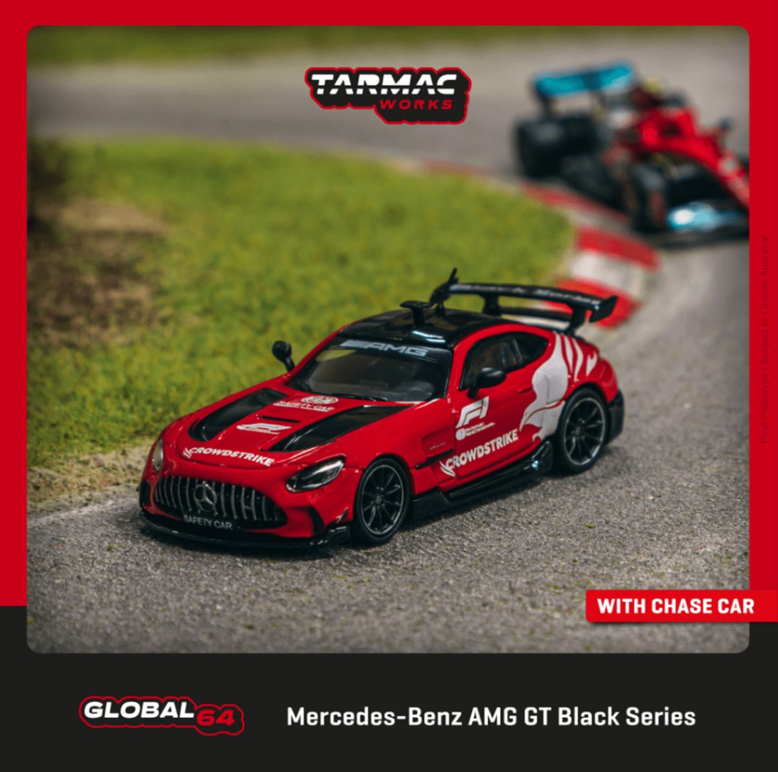 ★予約商品　TARMACWORKS　T64G-042-SC　1/64　Mercedes-Benz AMG GT Black Series Safety Car