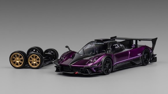 ★予約商品　CM・MODEL　CM64-Revolucion-05　1/64　Pagani ゾンダ レボルーション パープルメタリック
