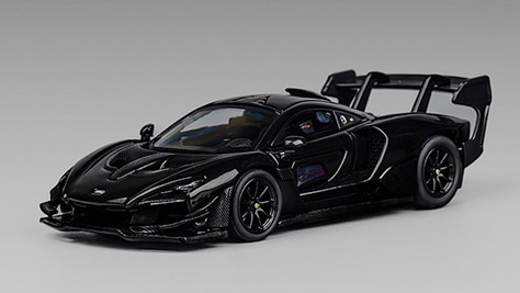 ★予約商品　CM・MODEL　CM64-SennaGTR-01　1/64　McLaren セナ GTR ブラック