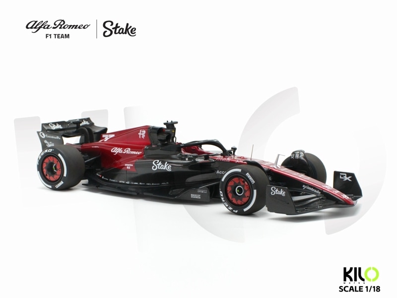 KILOWORKS　1080-01　1/18　Alfa Romeo Sauber F1 C43 Bottas #77 Bahrain Grand Prix